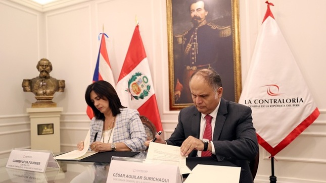 Contralor&iacute;a General de la Rep&uacute;blica y la Oficina de Contralor&iacute;a del Gobierno de Puerto Rico firman convenio de fortalecimiento