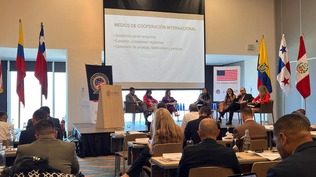 Fiscalía contra la Trata de Personas participó en encuentro regional para enfrentar ilícitos de trata y crimen organizado en Latinoamérica