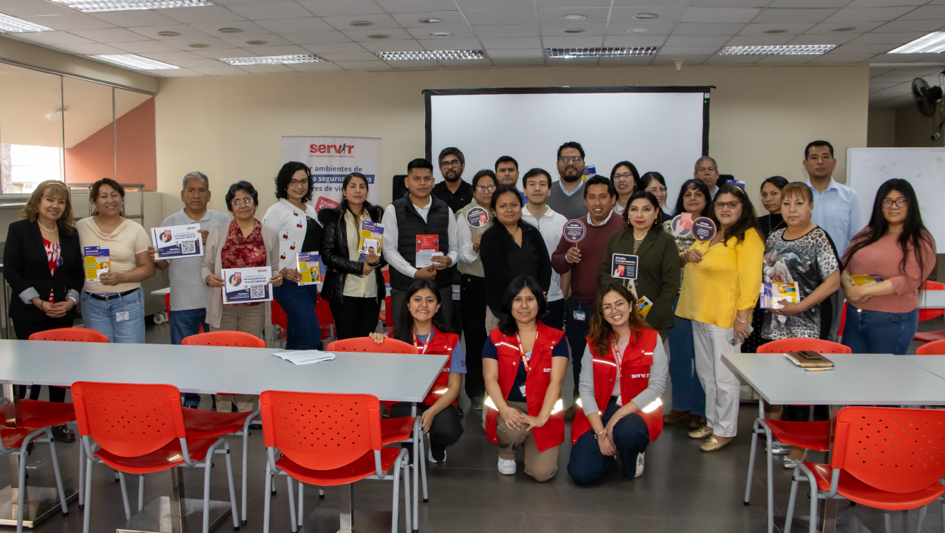 SERVIR organiza simposio para fortalecer la prevención del hostigamiento sexual laboral en el Estado