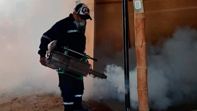 Piura: realizan acciones de fumigación en 3000 viviendas del centro poblado de Paccha y anexos