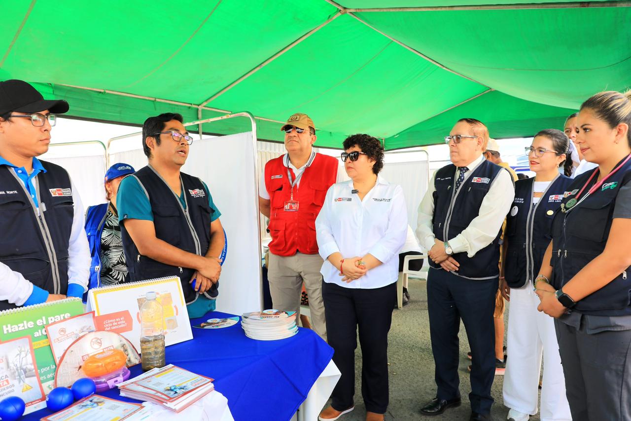 Más de 1300 atenciones médicas gratuitas brindó el Minsa Móvil en feria multisectorial en Ancón