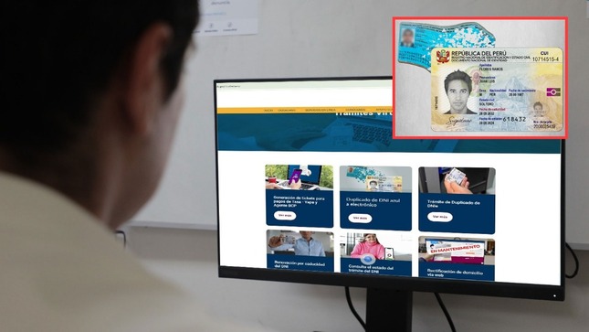 Reniec habilita duplicado de DNI azul a electrónico vía web