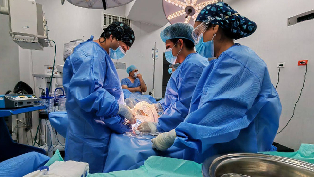 Maratón quirúrgica en el HMA permitió 70 operaciones en solo cuatro días