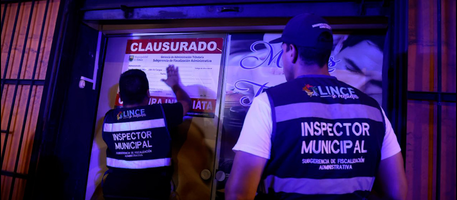 Lince y Policía Nacional intervienen locales clandestinos para fortalecer la seguridad y salubridad en el distrito