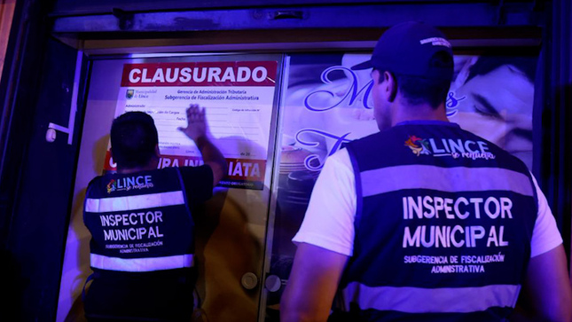 Lince y Policía Nacional intervienen locales clandestinos para fortalecer la seguridad y salubridad en el distrito