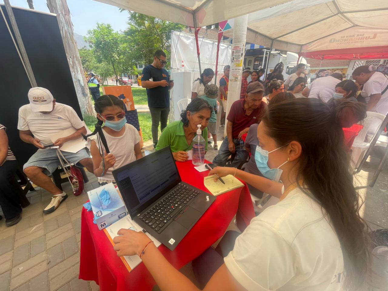 OMAPED SJL realizó exitosa campaña de salud para personas con discapacidad