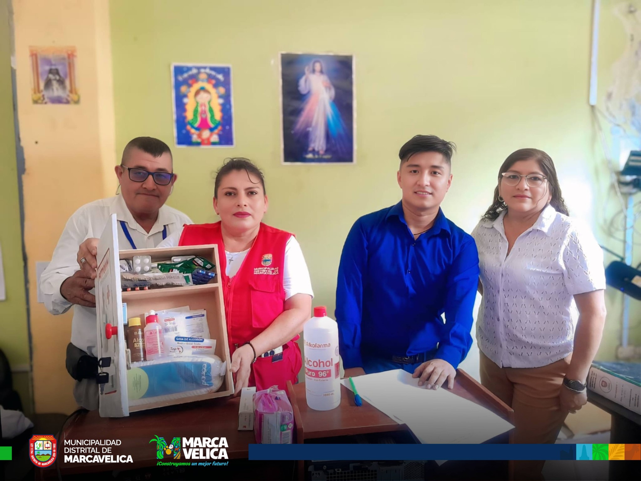 Fortalecen la Seguridad Laboral con Implementación de Botiquines en Sedes Municipales