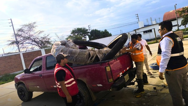 pnsr adscrito al ministerio de vivienda entrega motobomba de 6” para atender emergencia por intensas lluvias en el distrito