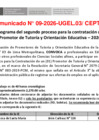 Vista preliminar de documento Comunicado 09-2026-UGEL.03-CEPTOE