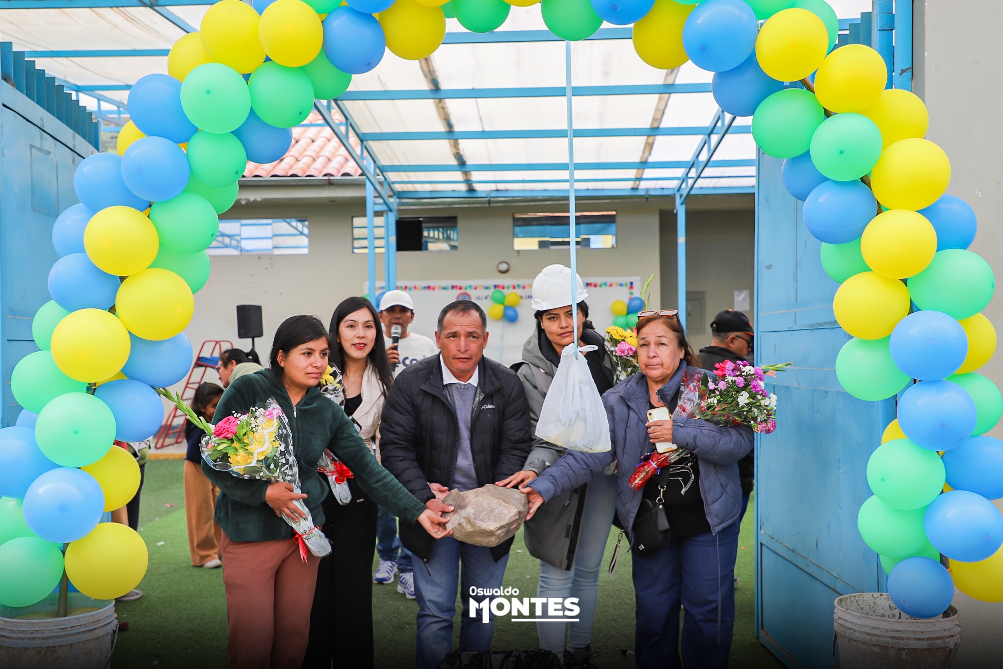 puesta de primera piedra del mantenimiento