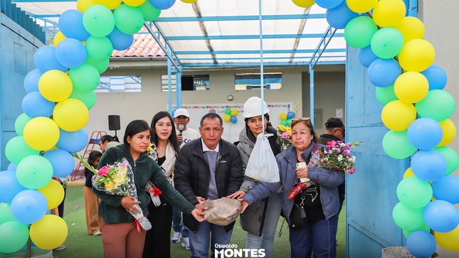 puesta de primera piedra del mantenimiento