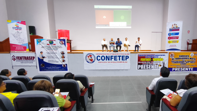 Iquitos: SERVIR presenta estrategias “Diálogo Social para SERVIR”  y “Derechos para SERVIR”