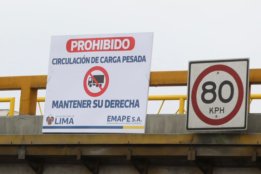 Municipalidad de Lima refuerza acciones de orden y fiscalización del transporte pesado en la Panamericana Sur