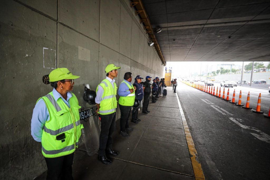Municipalidad de Lima refuerza acciones de orden y fiscalización del transporte pesado en la Panamericana Sur