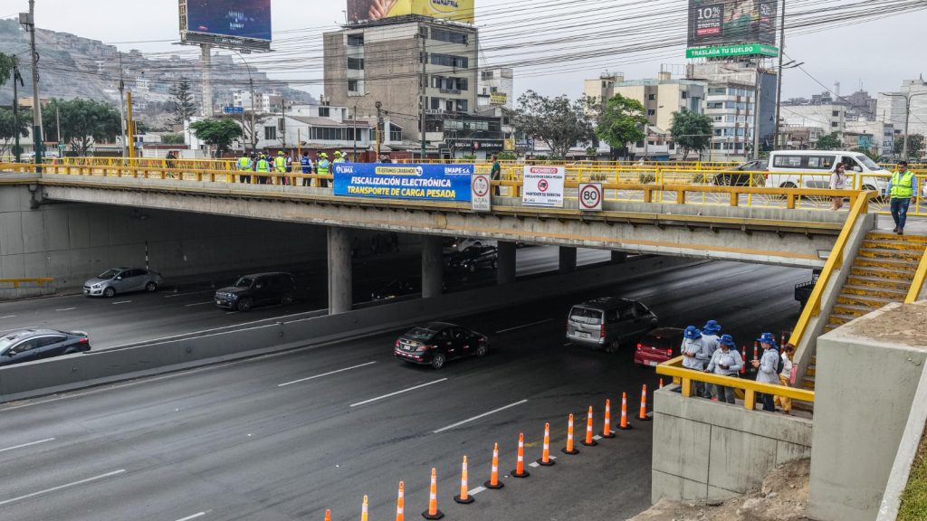 Municipalidad de Lima refuerza acciones de orden y fiscalización del transporte pesado en la Panamericana Sur