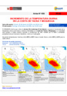 Vista preliminar de documento Aviso Meteorológico DZ7 - No 056-2026 - Incremento de temperatura diurna en la costa de Tacna y Moquegua