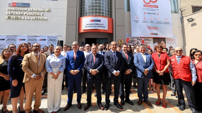 MINJUSDH inicia semana de conmemoración de los 30 años de la Defensa Pública al servicio de los más vulnerables