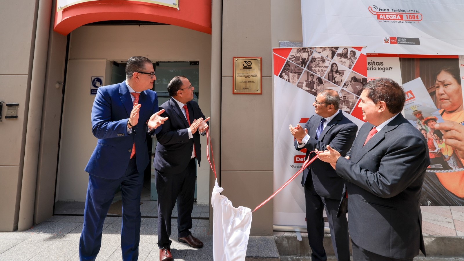 MINJUSDH inicia semana de conmemoración de los 30 años de la Defensa Pública al servicio de los más vulnerables