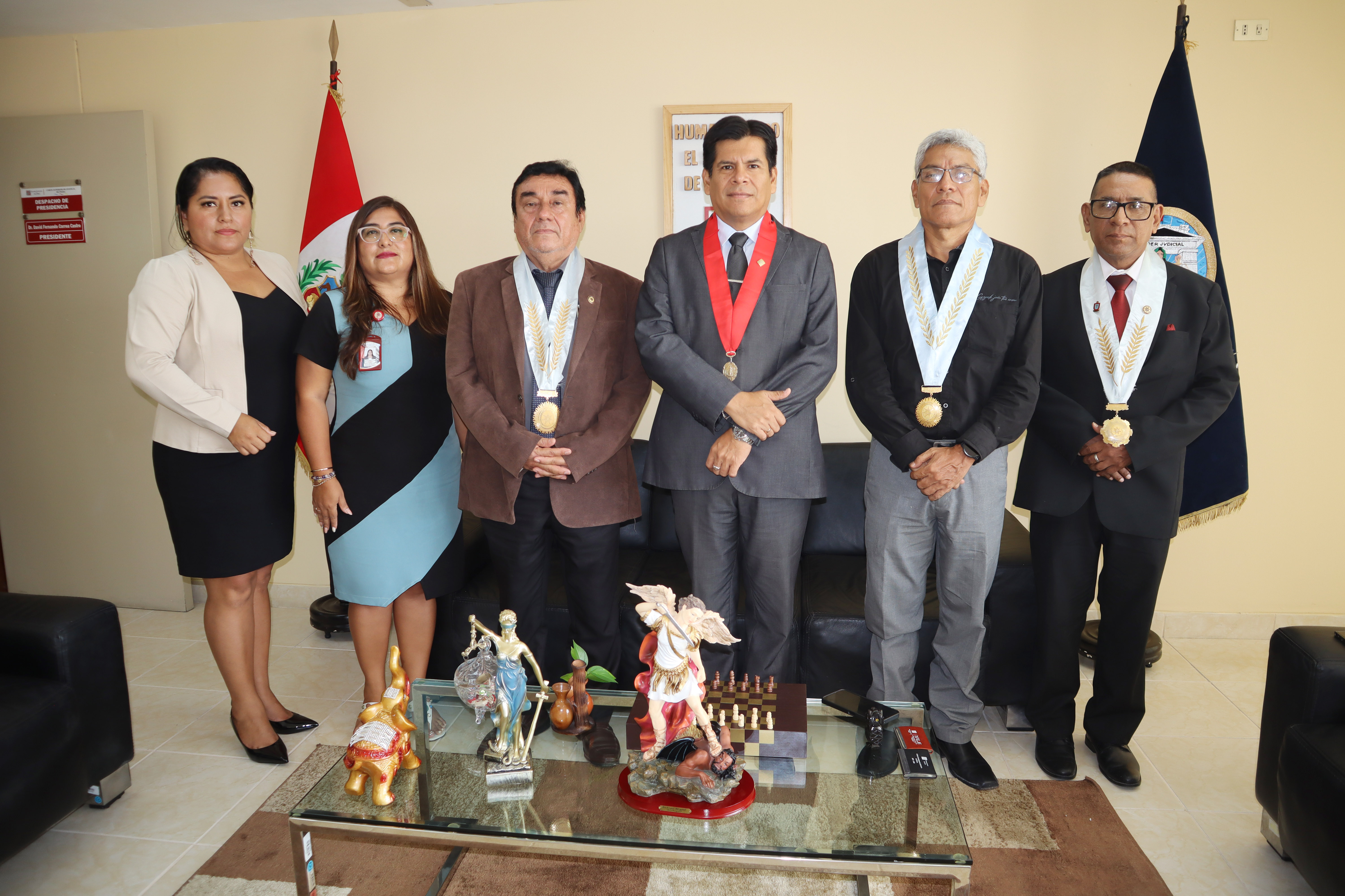 Corte de Piura y Colegio de Abogados continuarán trabajando para mejorar el servicio de justicia