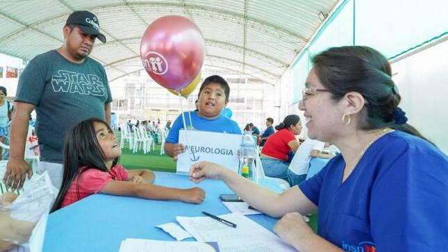 Más de 200 menores de Casma fueron atendidos con servicios médicos especializados