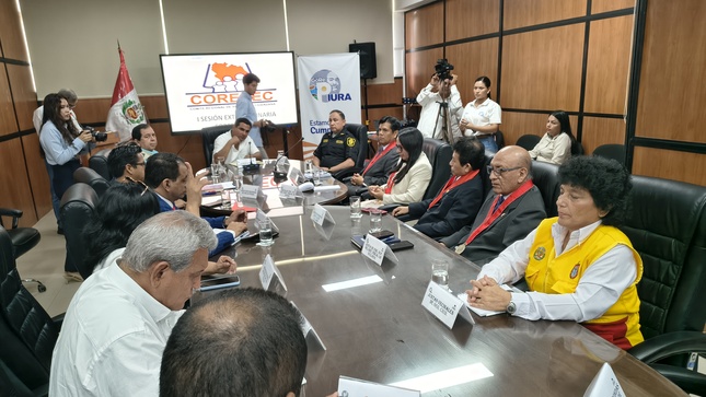 PRESIDENTE DE LA CORTE DE PIURA PARTICIPÓ DE PRIMERA SESIÓN DE CORESEC