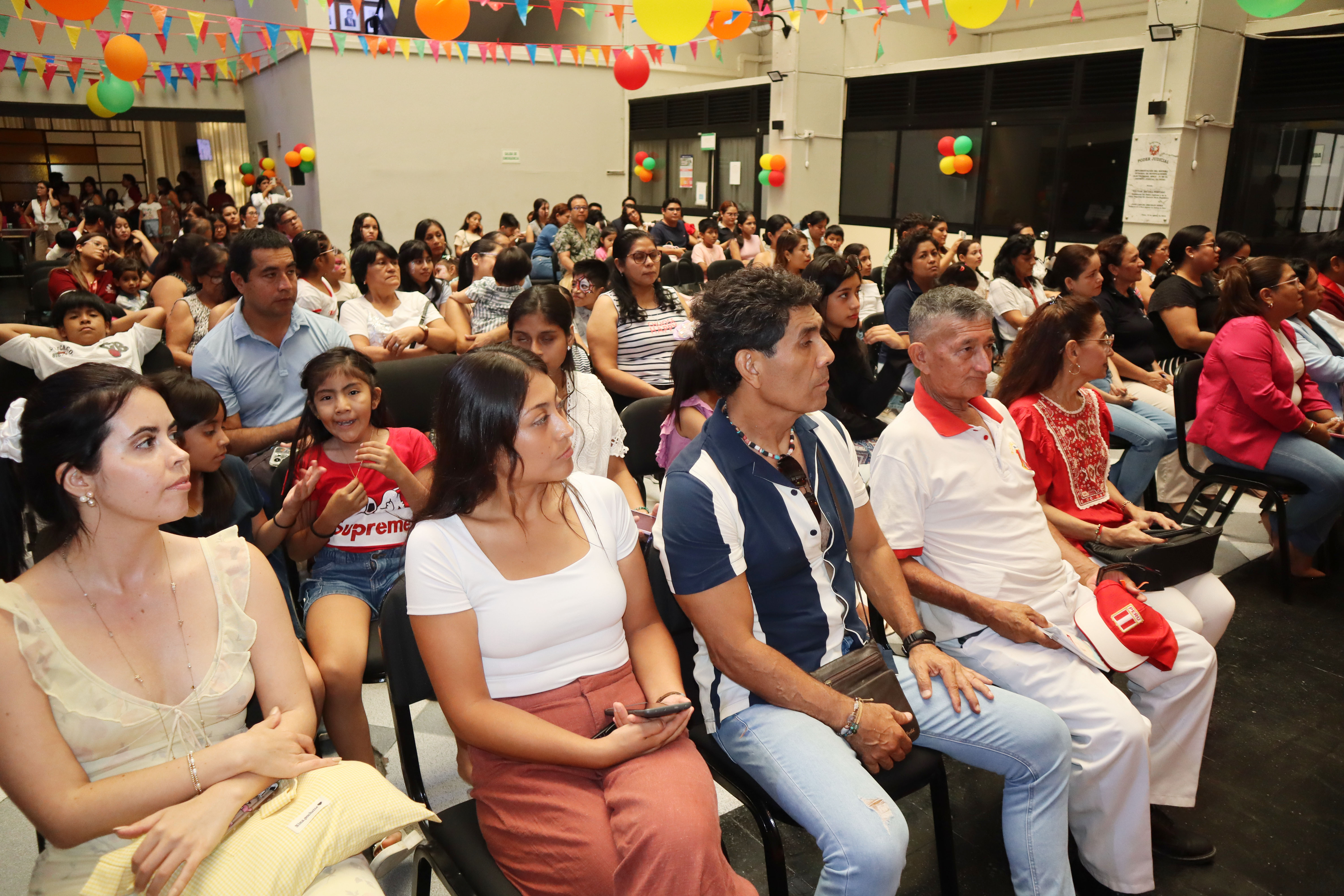 Pequeños integrantes de la familia judicial de Piura participan del programa “Justi Kids” 2026