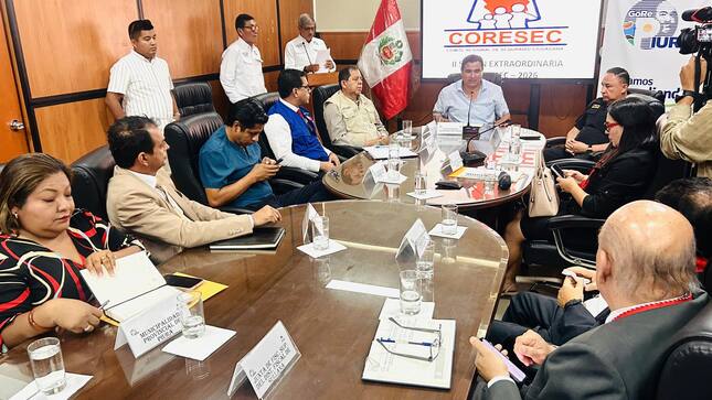 ✅ Autoridades regionales sostuvieron sesión de trabajo para evaluar acciones de seguridad ciudadana y coordinar medidas que garanticen condiciones adecuadas para el inicio del año escolar 2026 en la región Piura.