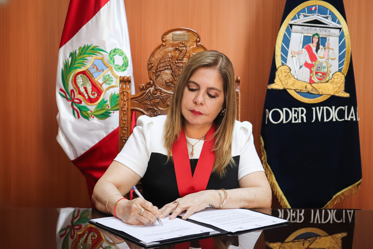 Presidenta de La Corte de La Libertad reafirma su Compromiso con la Integridad Institucional