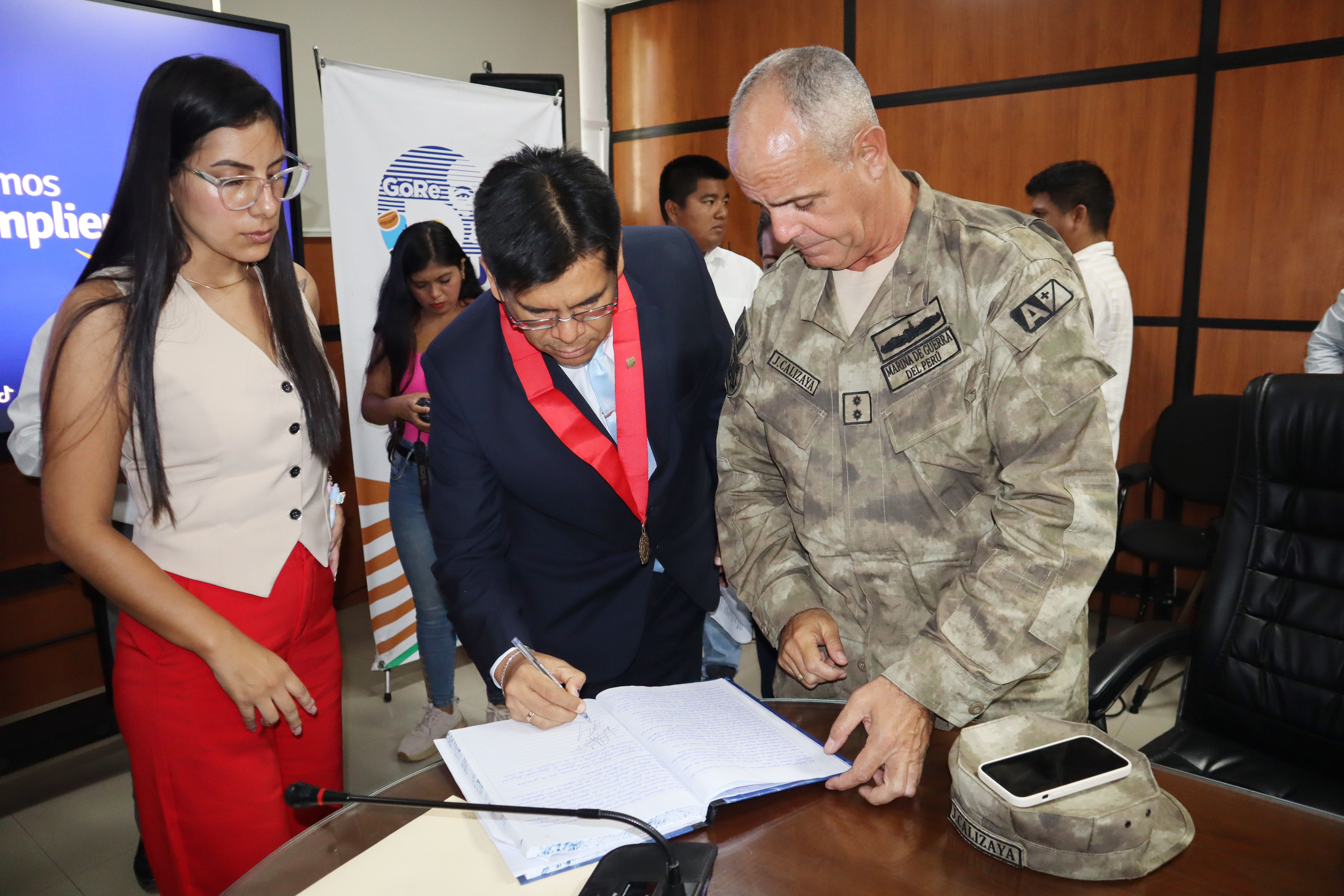 Presidente de la Corte Superior de Justicia de Piura participó en instalación de la Plataforma de Defensa Civil Regional 2026