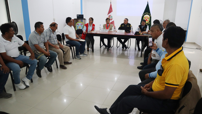 Corte de Piura se une a la lucha contra la criminalidad en el transporte multimodal