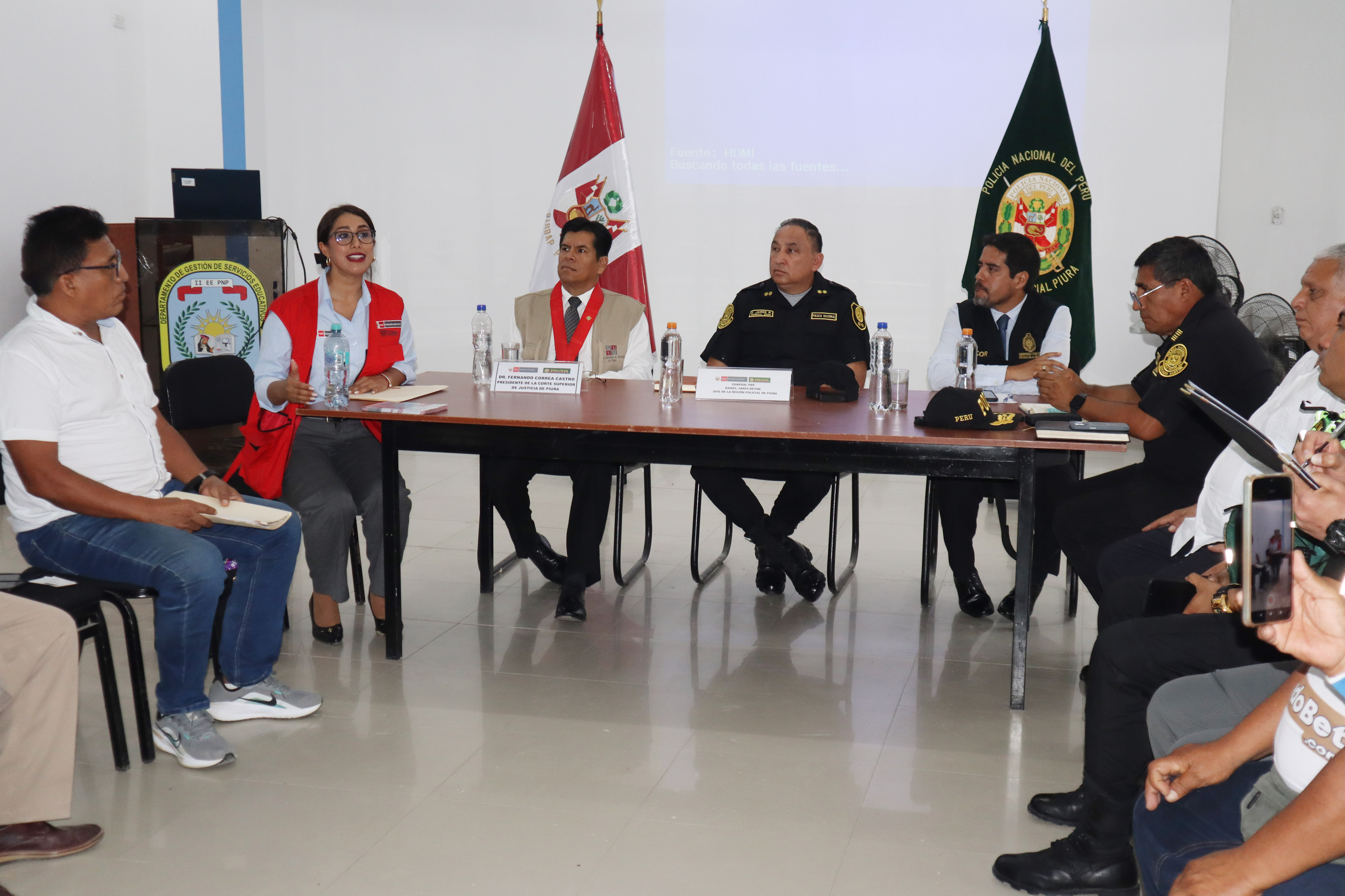 Corte de Piura se une a la lucha contra la criminalidad en el transporte multimodal