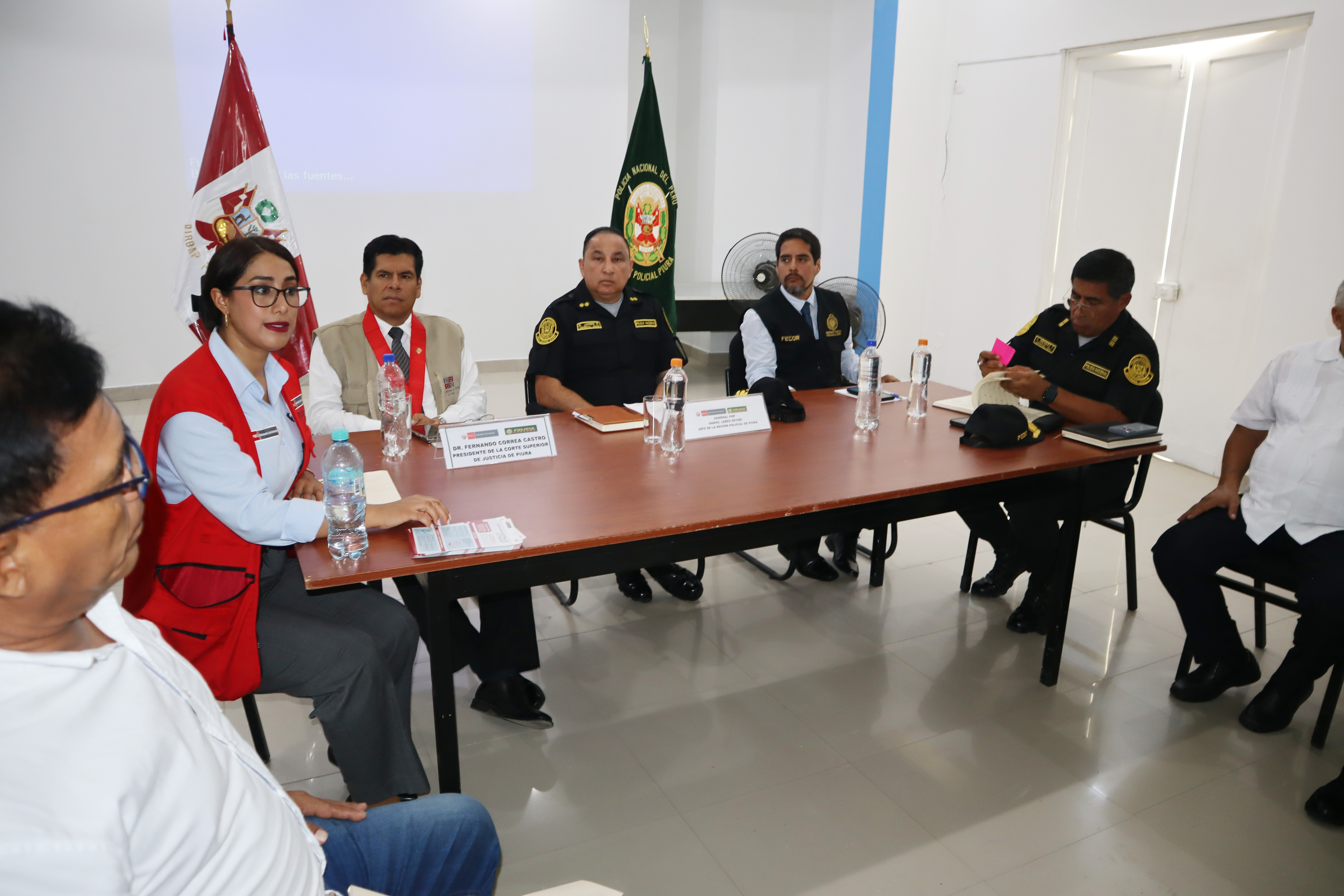 Corte de Piura se une a la lucha contra la criminalidad en el transporte multimodal