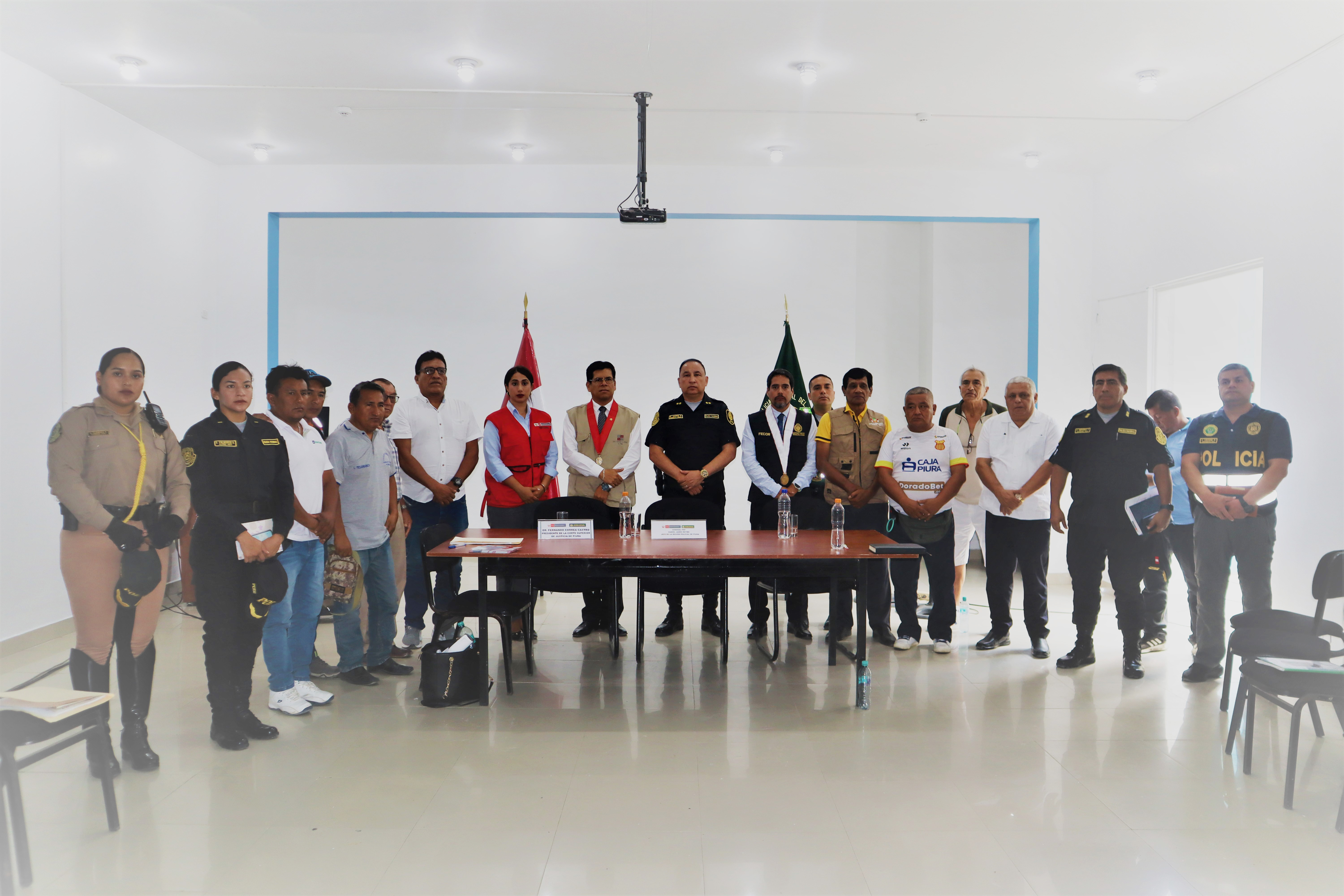 Corte de Piura se une a la lucha contra la criminalidad en el transporte multimodal