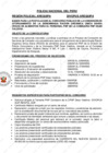 Vista preliminar de documento CONVOCATORIA ROUD COMISARÍA PNP DEAN VALDIVIA (CIA. PNP DEAN VALDIVIA) - AREQUIPA