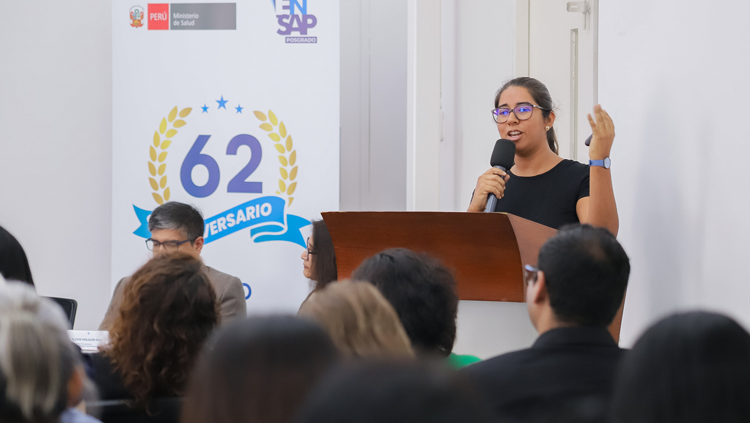 palabras de la Dra. María Lazo Porras