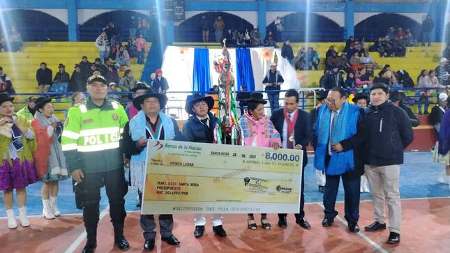 La Comparsa Pandillera Copos de Nieve se consagró como ganadora del “II Concurso Regional de Marinera y Pandilla Puneña 2026”, demostrando un alto nivel artístico, disciplina y compromiso con nuestras tradiciones culturales.

Su destacada presentación estuvo marcada por la elegancia en cada coreografía, la coordinación del elenco y la autenticidad en la interpretación de la pandilla puneña, cautivando al jurado y al público presente.

Este importante logro reafirma el valor de preservar y promover las expresiones culturales de nuestra región, fortaleciendo la identidad y el orgullo de nuestras danzas tradicionales. Felicitamos a todos sus integrantes por dejar en alto el nombre de su comparsa y contribuir al enriquecimiento cultural de nuestra comunidad.