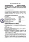 Vista preliminar de documento CONVOCATORIA ROUD COMISARÍA PNP SAN CAMILO (CIA. PNP SAN CAMILO) - AREQUIPA