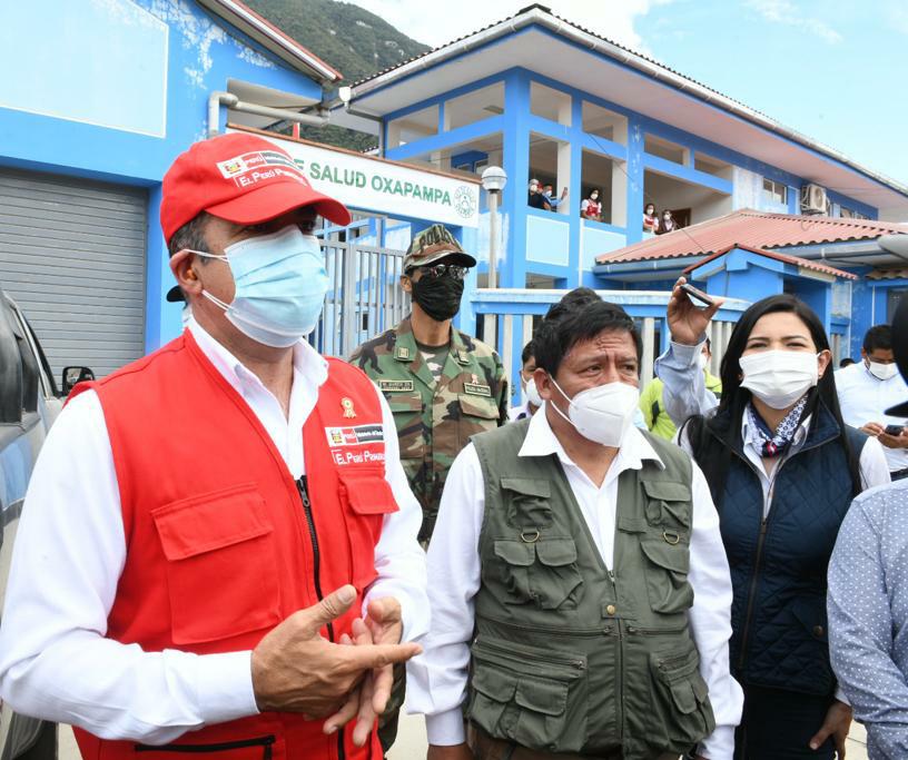 Siete ventiladores mecánicos fueron entregados para hospitales de Pasco.