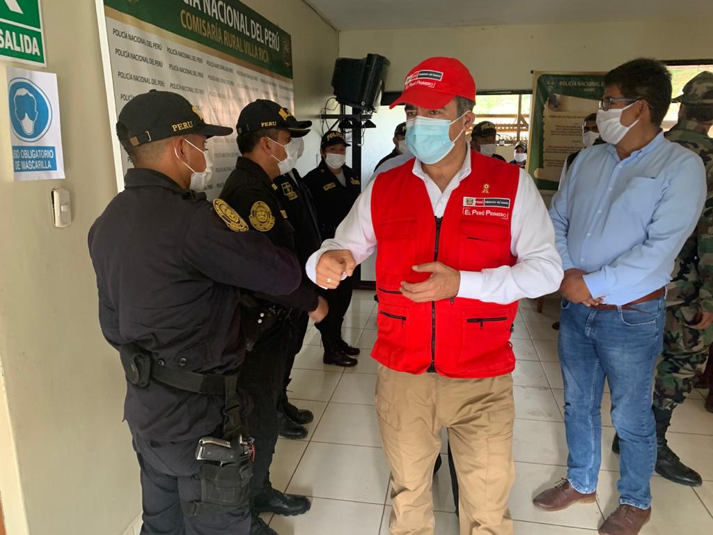 Siete ventiladores mecánicos fueron entregados para hospitales de Pasco.