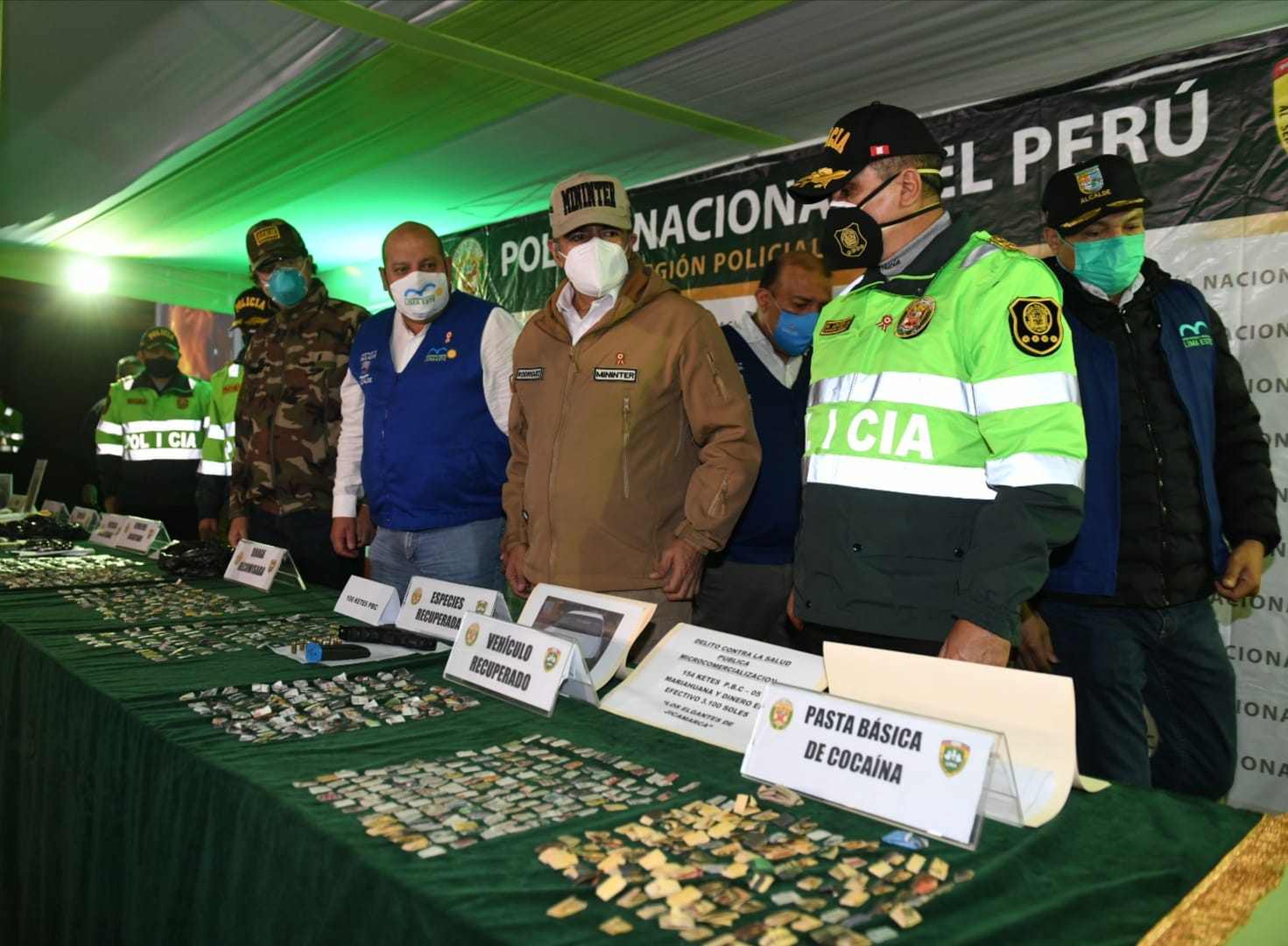 Policía desarticula 15 bandas en megaoperativos realizados en el Callao y La Molina