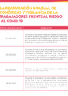 Vista preliminar de documento NORMAS PARA LA REANUDACIÓN GRADUAL DE ACTIVIDADES ECONÓMICAS Y VIGILANCIA DE LA SALUD DE LOS TRABAJADORES FRENTE AL RIESGO DE EXPOSICIÓN AL COVID-19