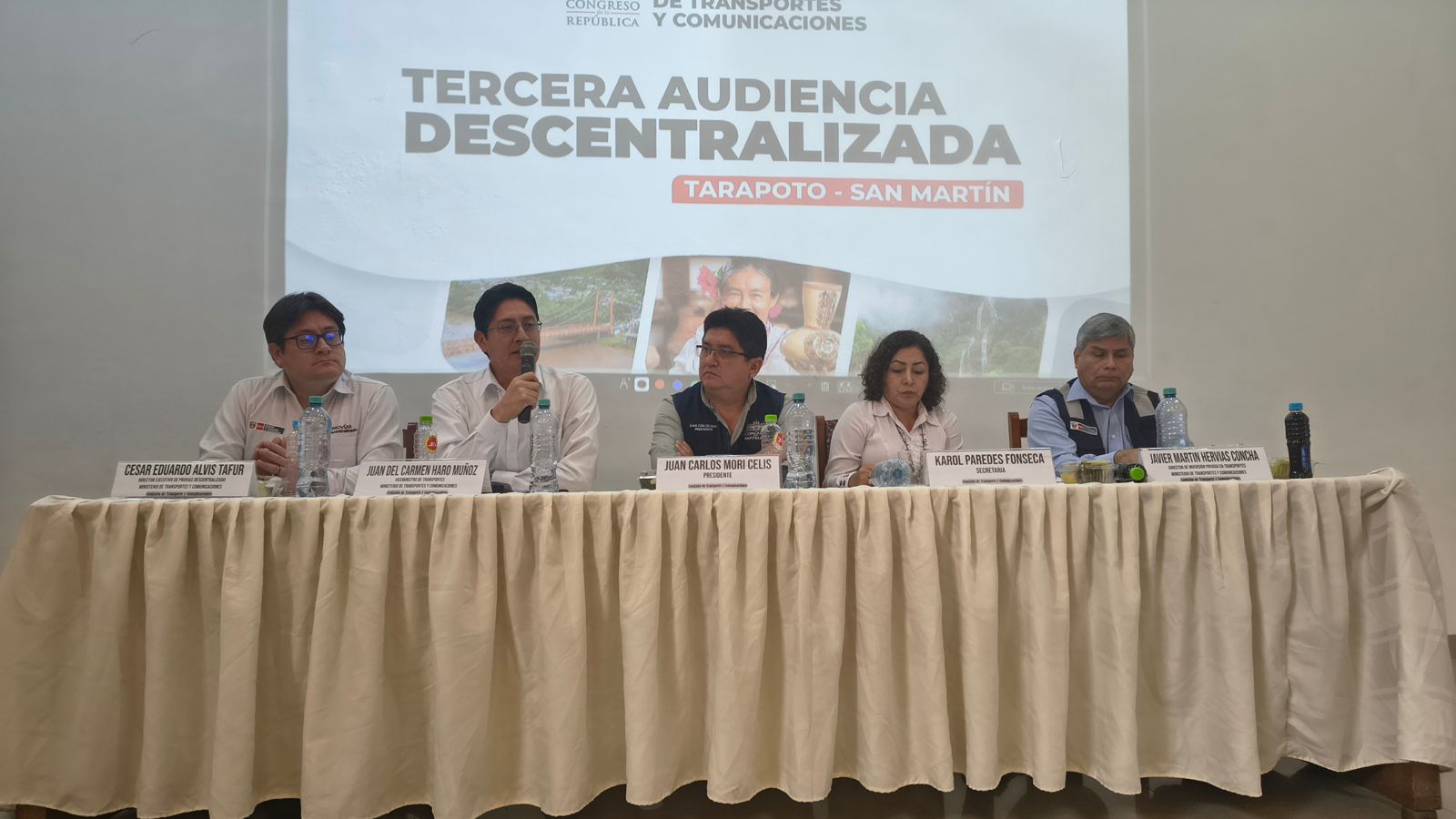 MTC Anuncia la internacionalización del Aeropuerto de Tarapoto y el despegue del proyecto aeroportuario de Rioja