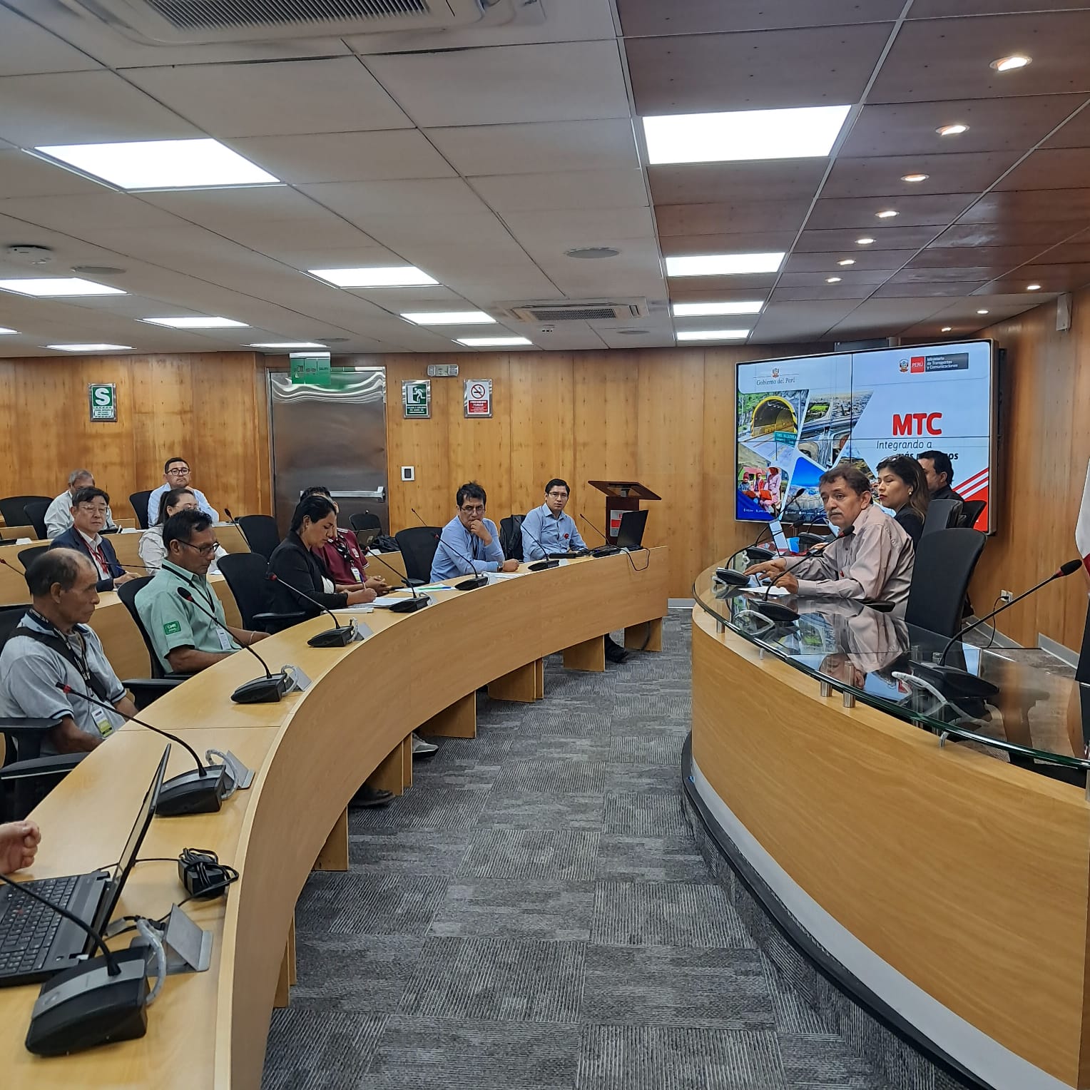 MTC fortalece diálogo territorial sobre proyectos ferroviarios y viales en Chancay